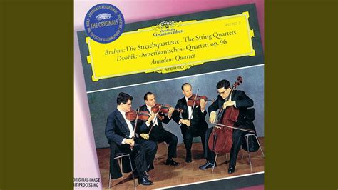 Brahms String Quartet No 2 In A Minor Op 51 No 2 Ii Andante