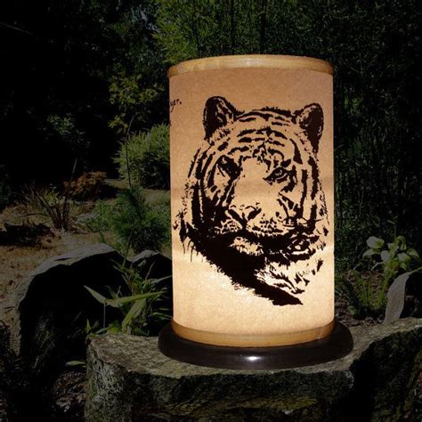 Candle Holder Shoji Lantern TIGER By Earthsteps On Etsy 28 00