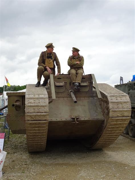 Replica Mark Iv Tank At Tankfest 2016 The Tank Museum Bovington Uk