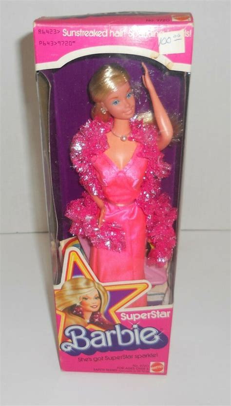 Vintage 1976 Matte Superstar Barbie Doll No 9720 Mib Hard To Find