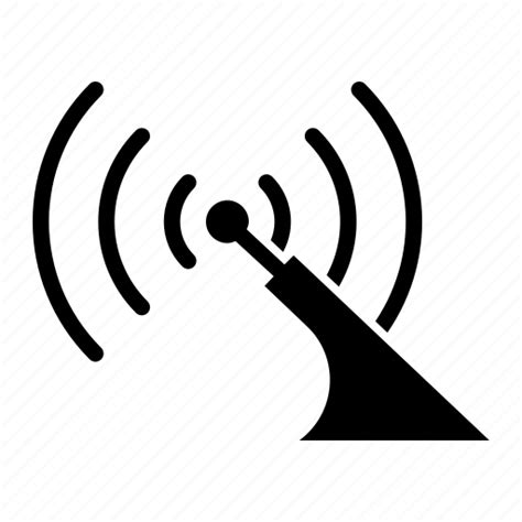 Aerial Antenna Automobile Car Radio Icon