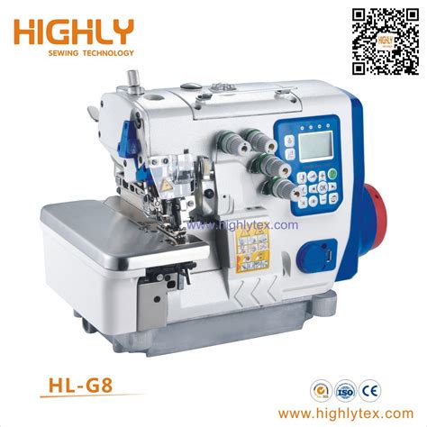 New Type Computerized Direct Drive Overlock Sewing Machine China Overlocking Sewing Machine