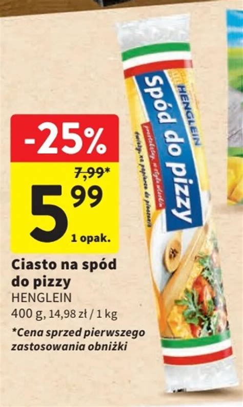 Promocja Ciasto Na Sp D Do Pizzy G W Intermarche