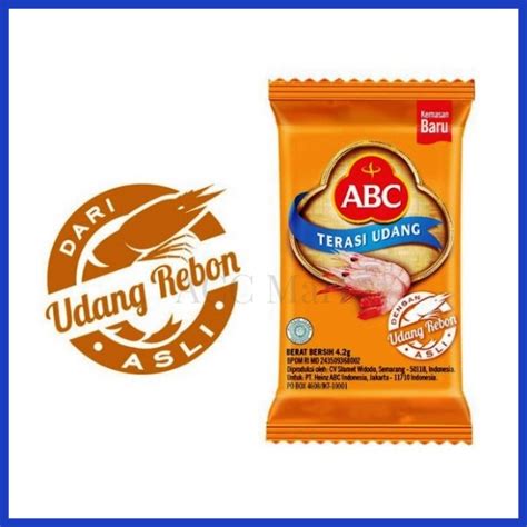 Jual Abc Terasi Udang Abc Sachet Gram Shopee Indonesia