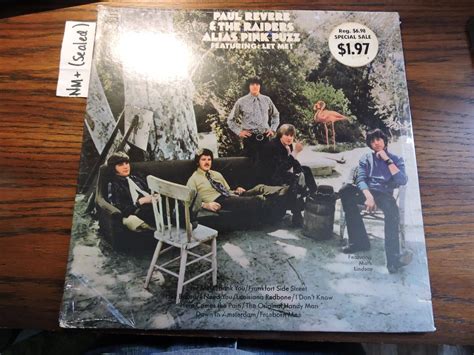 Paul Revere And The Raiders Featuring Mark Lindsay ‎ Alias Pink Puzz Vinyl Lp Ebay