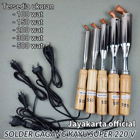 Jual Solder Listrik W W W W W Alat Patri Listrik Gagang