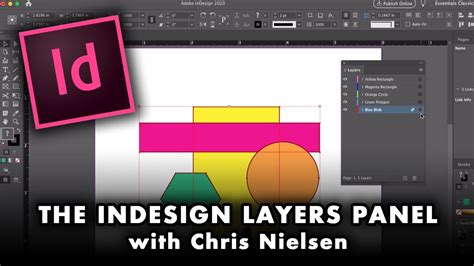 The Indesign Layers Panel Youtube