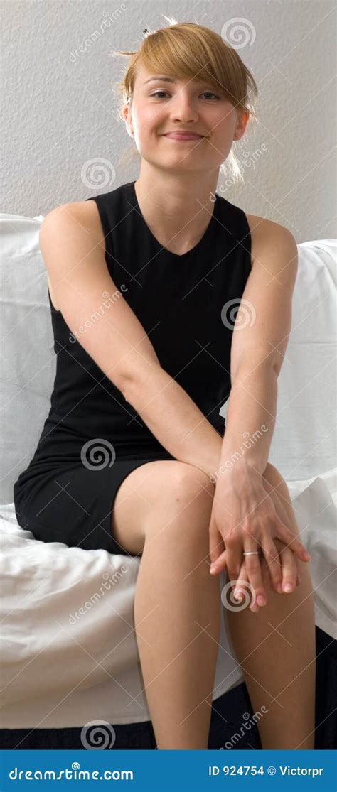 On The Sofa Stock Photo Image Of Babe Black Enjoy Adult