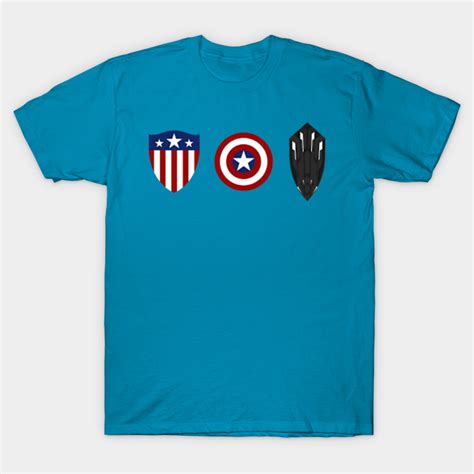 Captain America - Shield Evolution - Captain America - T-Shirt | TeePublic