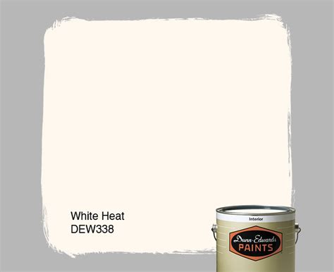 White Heat DEW338 Paint Color | Dunn-Edwards 1996