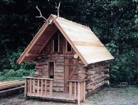 Fun Log Cabin Playhouse For 300 Diy 11 Step Guide