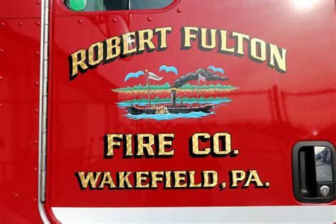 Robert Fulton Fire Company Dry Side Tanker Glick Fire Equipment Company