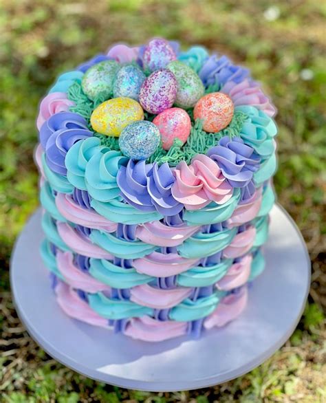 Easter Speckled Egg Drip Cake Artofit