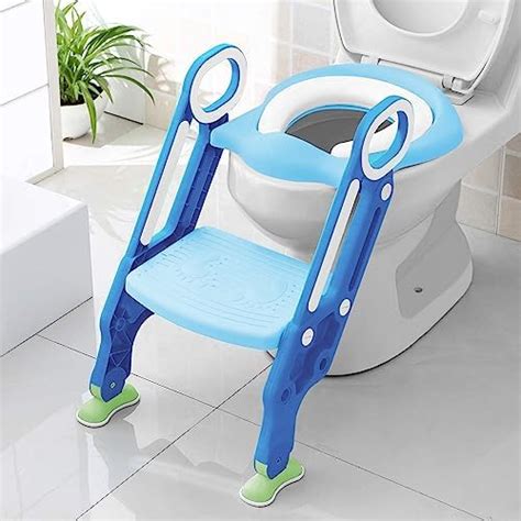 KEPLIN Réducteur Toilette Enfant avec Marche Adaptateur de WC Portable