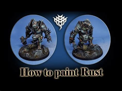 How To Paint Rust Effects With Oils YouTube