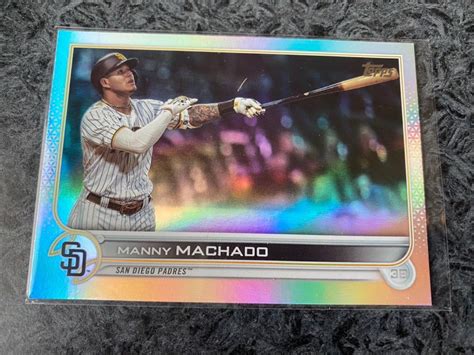 未使用に近い2022 TOPPS series 1 2 update RAINBOW FOIL PARALLEL MANNY