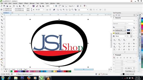 coreldraw logo design tutorial youtube