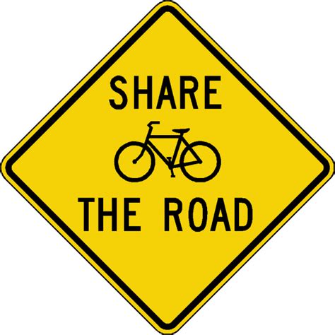 Bike Safety Real Traffic Signs