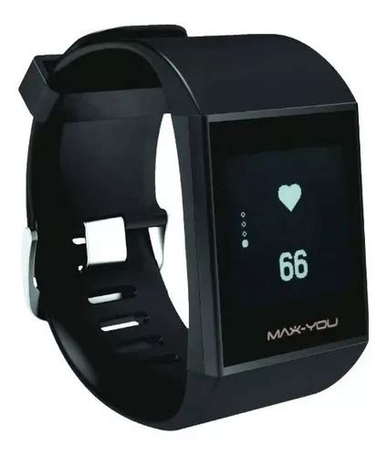 Smartband Max You DW007 Caja Negra Malla Negra Y Bisel Negro