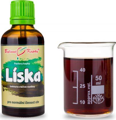 Bylinné kapky s r o Líska tinktura 50 ml od 129 Kč Zbozi cz