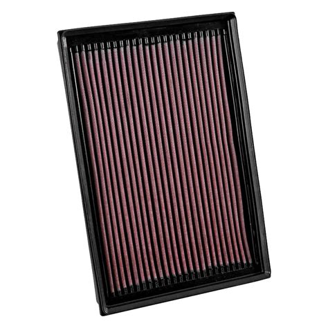 K N Nissan Titan XD 2017 33 Series Panel Red Air Filter