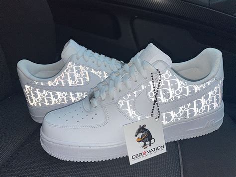 Custom Reflective Dior Air Force 1