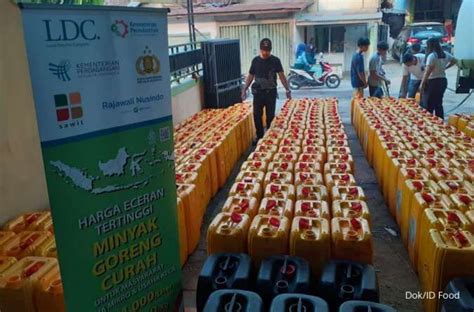 Id Food Distribusikan Juta Liter Minyak Goreng Hingga Semester I