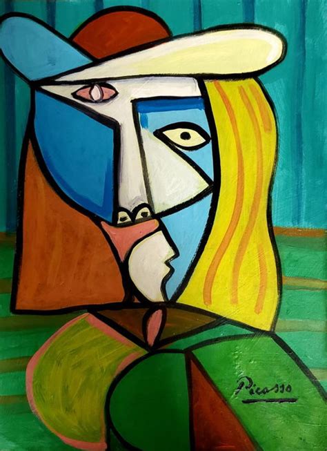 Pablo Picasso Cubism Women Spanish Hand Painted Signed Dec 10 2019 Usa Antiques In Fl