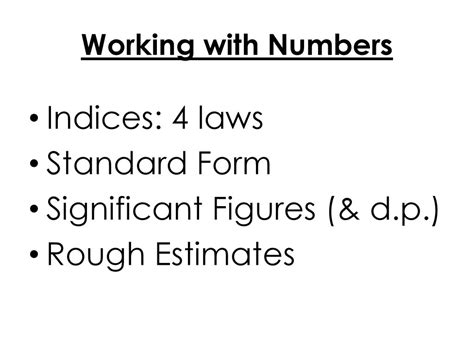 Significant Figures And D P Rough Estimates Ppt Download