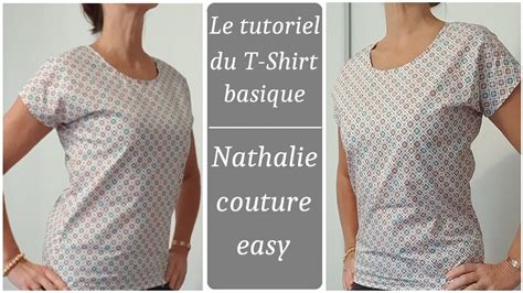 Le Tutoriel Du T Shirt Basique Nathalie Couture Easy Cotton Dolman