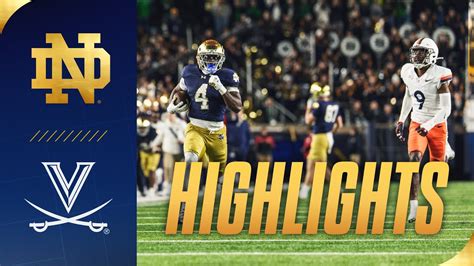 Notre Dame Tops Georgia Tech 31 13 Game Highlights