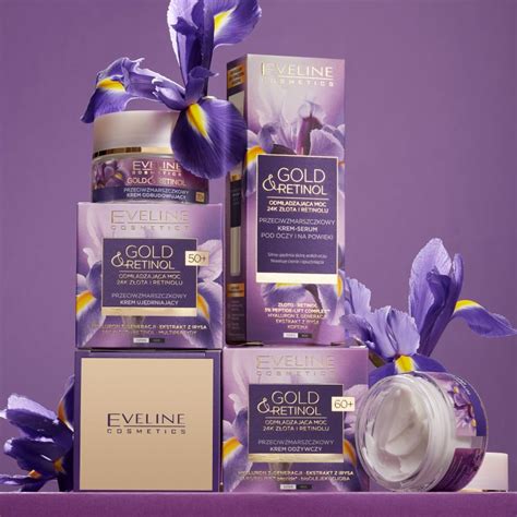 Eveline Cosmetics Gold & Retinol firming cream with anti-wrinkle effect ...