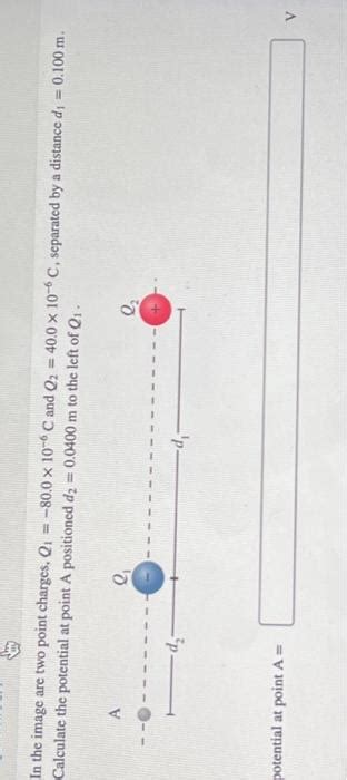 Solved In The Image Are Two Point Charges Q1−800×10−6c