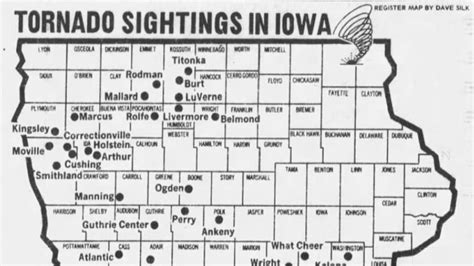 Today In Iowa History Deadly Tornadoes Tear Through The State In 1984