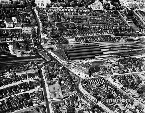 Wimbledon: Aerial View centred on Station - Merton Memories