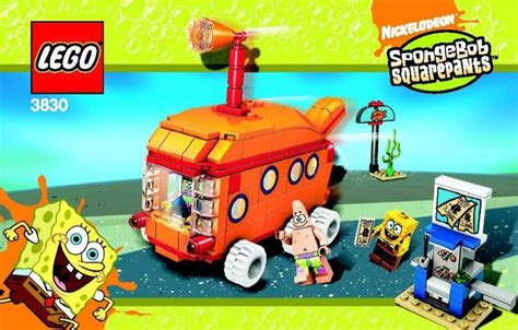 Lego The Bikini Bottom Express Instructions Spongebob Squarepants