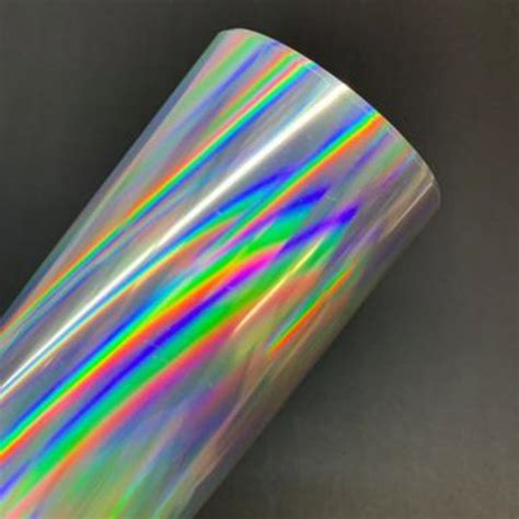 Oil Slick Chrome Sticker Etsy