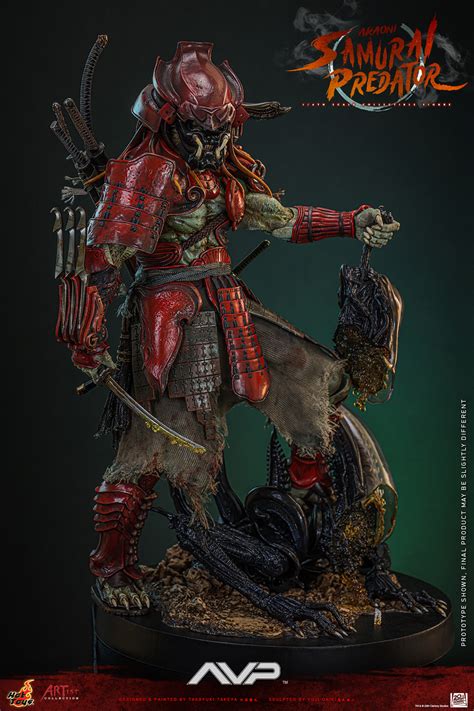 Akaoni Samurai Predator Sixth Scale Figure By Hot Toys Sideshow Collectibles