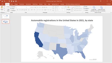 How to Create an Interactive Map in PowerPoint [with a Template]