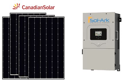 Kw Solar System W Kw Inverter Battery Bank