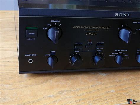 Sony Ta F Es Integrated Stereo Amplifier Sony Es Power Photo