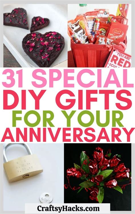 31 Diy Anniversary Ts For Your Lover Craftsy Hacks