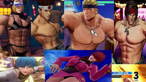 KOF Sexy Guys Ryona Battle Hot Clark Ralf Teery Joe Billy Yashiro Chris Shermie Isla