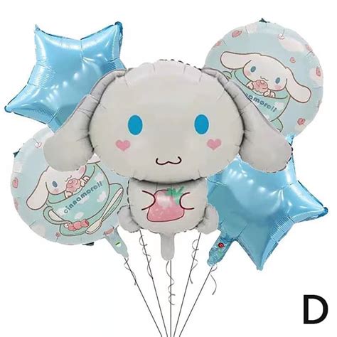 Sanrio Balloon Kawaii Anime Kuromi My Melody Cinnamoroll Birthday Party