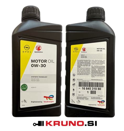 GARNITURA ZA SERVIS OPEL CROSSLAND 1 5D Olje Filter Olja