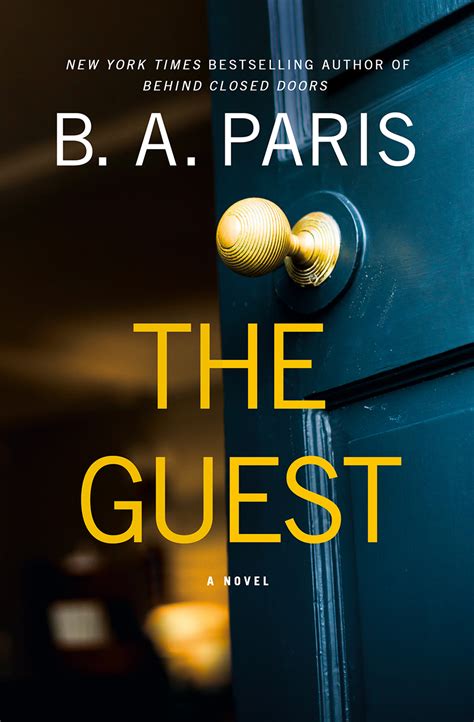 The Guest by B. A. Paris: Cover Reveal