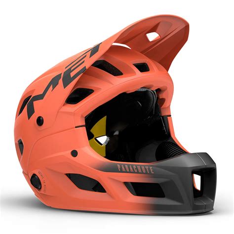 Met Parachute Mcr Mips Full Face Helmet Rust Black Matt