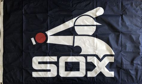 Chicago White Sox Flag 3x5 Retro Logo 2 Sided Mlb Heartlandflags