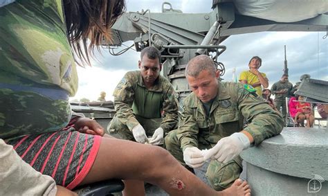 Marinha presta assistência hospitalar durante Operação Ágata Fronteira