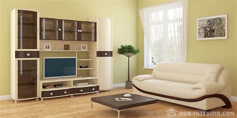 Мини-стенки для гостиной - эксклюзивно на Our-Interior.com